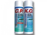 C. P. Cleans Potties, K. O. Kills Odors