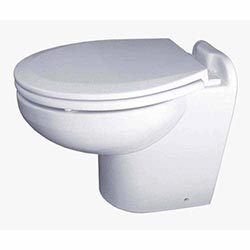 Example of a Manual Marine Toilet